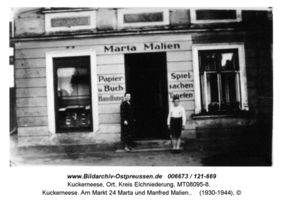Kuckerneese, Ort, Kreis Elchniederung Am Markt 24