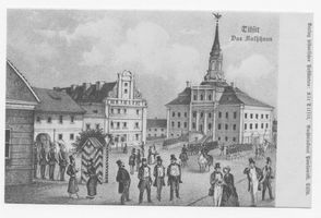 Tilsit, Stadt, Stadtkreis Tilsit Tilsit, Das Rathaus