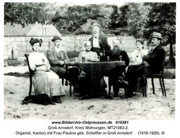 Groß Arnsdorf, Kreis Mohrungen