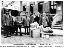 Barten Kr. Rastenburg, Kreis Rastenburg Hauptstraße (fr. Rastenburger Straße)