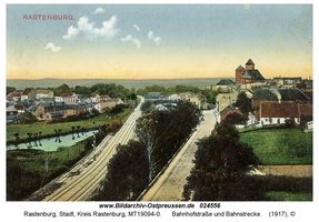 Rastenburg, Stadt, Kreis Rastenburg Bahnhofstraße