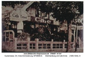 Kuckerneese, Ort, Kreis Elchniederung Am Markt