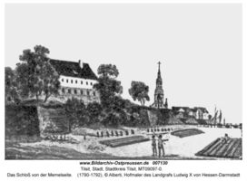 Tilsit, Stadt, Stadtkreis Tilsit Tilsit, Ordensburg (Schloß)