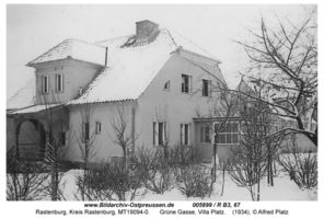 Rastenburg, Stadt, Kreis Rastenburg Hufeisenweg