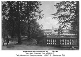 Tilsit, Stadt, Stadtkreis Tilsit Tilsit, Park Jakobsruh, Schwanenteich