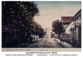 Neukirch, Ort, Kreis Elchniederung Lindenstraße
