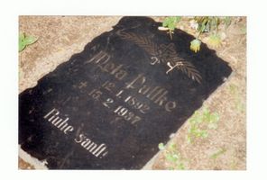 Tilsit, Stadt, Stadtkreis Tilsit Tilsit, Schmalupp-Friedhof, Grabstein
