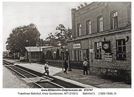 Trakehnen Bahnhof, Kreis Gumbinnen