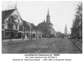 Tilsit, Stadt, Stadtkreis Tilsit Deutsche Straße