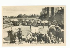 Tilsit, Stadt, Stadtkreis Tilsit Tilsit, Verladung von Kriegsfahrzeugen II