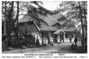 Tilsit, Stadt, Stadtkreis Tilsit Tilsit, Park Jakobsruh, Litauer-Heimathäuschen