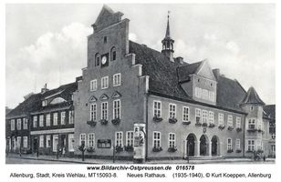 Allenburg, Stadt, Kreis Wehlau