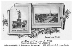 Tilsit, Stadt, Stadtkreis Tilsit Schenkendorfplatz