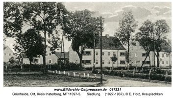 Grünheide Kr. Insterburg, Ort, Kreis Insterburg