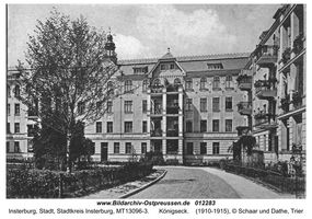 Insterburg, Stadt, Stadtkreis Insterburg Belowstraße