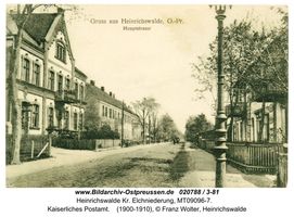 Heinrichswalde Kr. Elchniederung, Kreis Elchniederung Friedrichstraße, Heinrichswalde