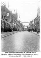 Gerdauen, Stadt und Bahnstation, Kreis Gerdauen Wilhelmstraße