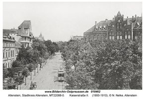 Allenstein, Stadtkreis Allenstein Kaiserstraße