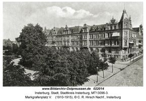 Insterburg, Stadt, Stadtkreis Insterburg Markgrafenplatz