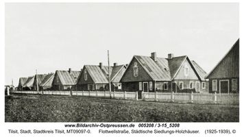 Tilsit, Stadt, Stadtkreis Tilsit Flottwellstraße Tilsit, Stadtrandsiedlungen