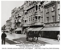 Tilsit, Stadt, Stadtkreis Tilsit Hohe Straße