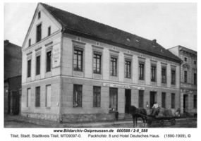 Tilsit, Stadt, Stadtkreis Tilsit Packhofstraße 8