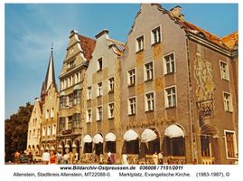 Allenstein, Stadtkreis Allenstein Marktplatz