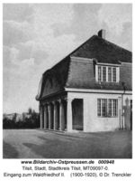 Tilsit, Stadt, Stadtkreis Tilsit Tilsit, Waldfriedhof