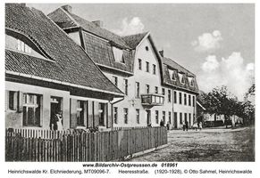 Heinrichswalde Kr. Elchniederung, Kreis Elchniederung Grünbaumer Allee