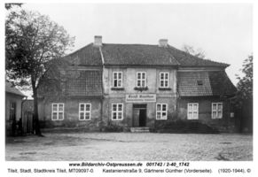 Tilsit, Stadt, Stadtkreis Tilsit Kastanienstraße 9