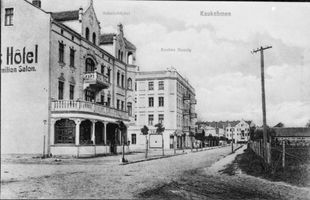 Kuckerneese, Ort, Kreis Elchniederung Bahnhofstraße