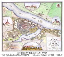 Tilsit, Stadt, Stadtkreis Tilsit
