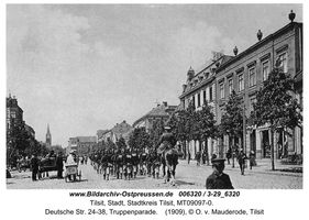 Tilsit, Stadt, Stadtkreis Tilsit Deutsche Straße 24-38