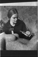 Ganz Ostpreußen, Ute Steffens, Bildhauerin, Trägerin des Ostpreußischen Kulturpreises für Bildende Kunst,1969 Ostpreußische Bildhauer