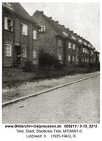 Tilsit, Stadt, Stadtkreis Tilsit Lützowstraße Tilsit, Bereich östl. Graf-Keyserlingk-Allee, südl. Ortsteilgrenze Stolbeck, südl. Stolbecker Str., westl. Bahn, nördl. Stadtwald