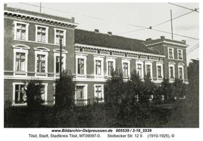 Tilsit, Stadt, Stadtkreis Tilsit Stolbecker Straße 12