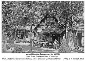 Tilsit, Stadt, Stadtkreis Tilsit Tilsit, Park Jakobsruh, Gewerbeausstellung 1905