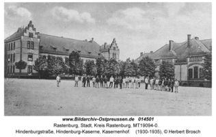 Rastenburg, Stadt, Kreis Rastenburg Hindenburgstraße