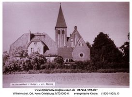 Wilhelmsthal Kr. Ortelsburg, Ort, Kreis Ortelsburg