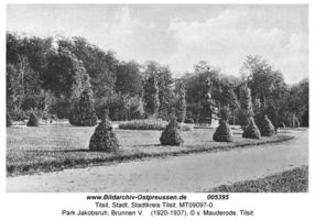 Tilsit, Stadt, Stadtkreis Tilsit Tilsit, Park Jakobsruh